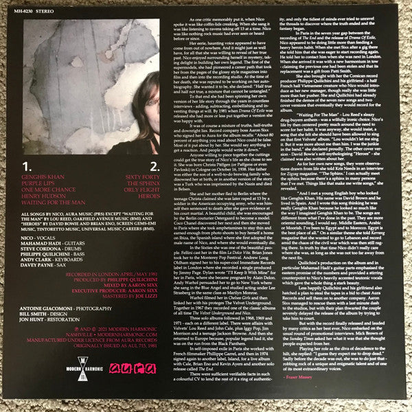 NICO (ニコ) - Drama Of Exile (US Ltd.Reissue LP/New)