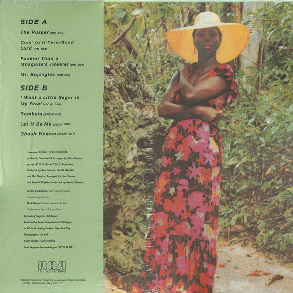 NINA SIMONE (ニーナ・シモン) - It Is Finished (US 限定復刻再発アナログ LP/New)