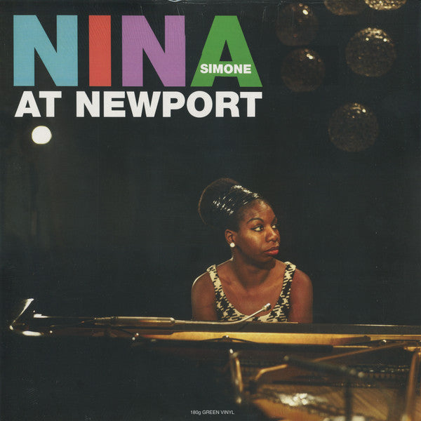 NINA SIMONE (ニーナ・シモン) - Nina At Newport (EU 限定復刻再発180g「グリーンVINYL」重量 LP/New)