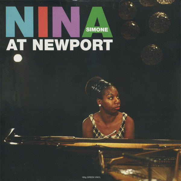 NINA SIMONE (ニーナ・シモン)  - Nina At Newport (EU 定復刻再発180g「グリーンVINYL」重量 LP/New)