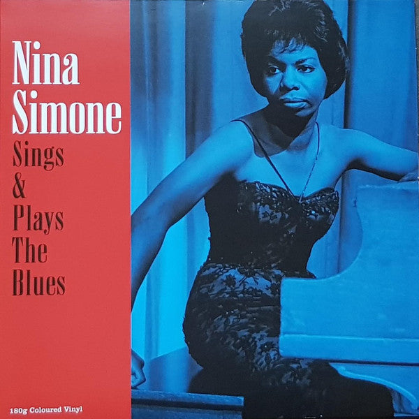 NINA SIMONE (ニーナ・シモン)  - Sings & Plays The Blues (EU Limited 180g Blue VInyl LP/New)