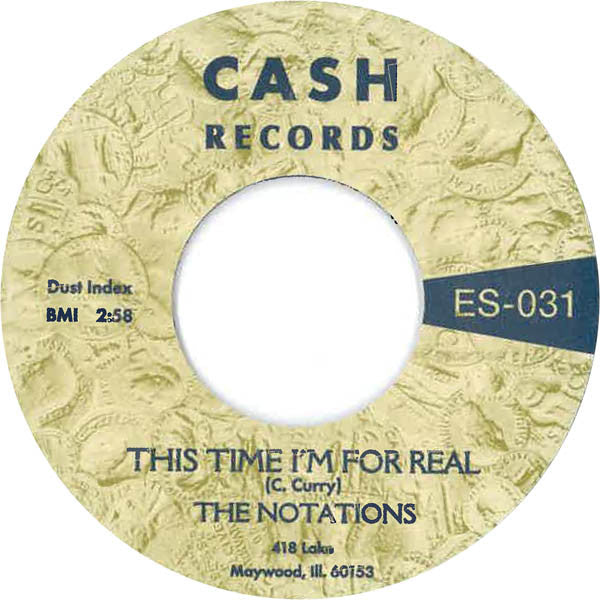 NOTATIONS (ノーテイションズ) - That Girl (US 限定再発「黒盤」7インチ+カンパニースリーブ/New) 美メロ・甘茶ノーザン!