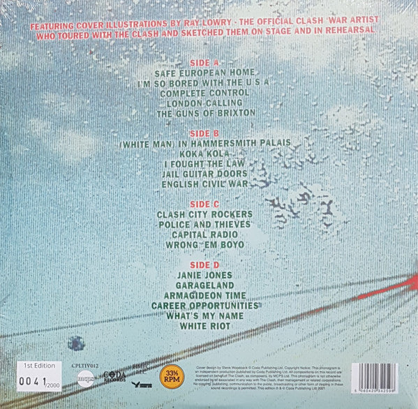 CLASH, THE (ザ・クラッシュ) - Enough Rope? - The Legendary Clash Broadcast From The Palladium NYC 1979 (UK 2,000 Ltd.2xMarble Pink Vinyl 10"/New)