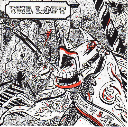 LOFT, THE (ザ・ロフト) - Up The Hill & Down The Slope (UK Ltd.Reissue White Black & Red Splatter Vinyl 7"/NEW)