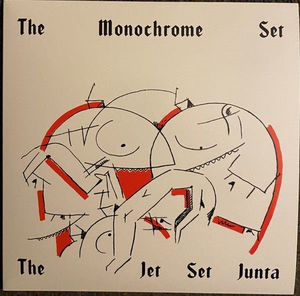 MONOCHROME SET,THE (ザ・モノクローム・セット) - The Jet Set Junta +2 (UK 1,000 Limited Reissue Red Vinyl 7"+Poster/NEW)