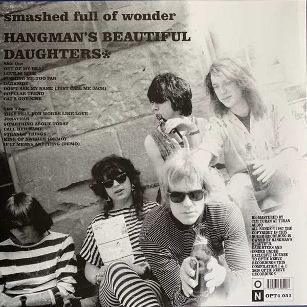 HANGMAN'S BEAUTIFUL DAUGHTERS (ハングマンズ・ビューティフル・ドーターズ) - Smashed Full Of Wonder (UK 限定ブルーヴァイナル LP/NEW)