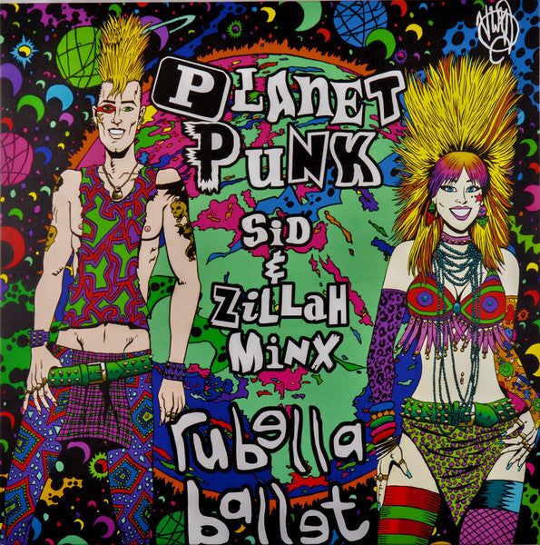 RUBELLA BALLET (ルベラ・バレエ) - Planet Punk (UK 限定グリーンヴァイナル LP+CD 「廃盤 New」 )