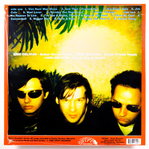 OBLIVIANS (オブリビアンズ) - Soul Food (ドイツCRYPT社限定再発 LP /New)メンフィス・レジェンド・ブルース・ガレージパンク、’95年デビュー・アルバム!