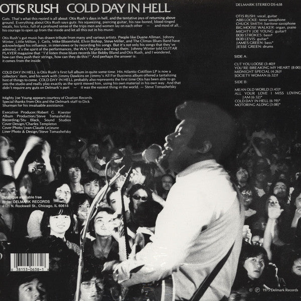 OTIS RUSH (オーティス・ラッシュ) - Cold Day In Hell (US 限定復刻再発 LP/New)