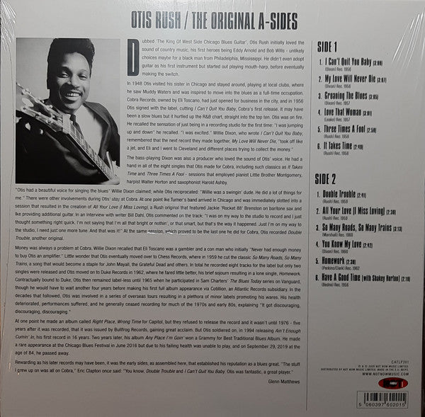 OTIS RUSH (オーティス・ラッシュ) - Original A-Sides (EU Limited 180g LP/New)