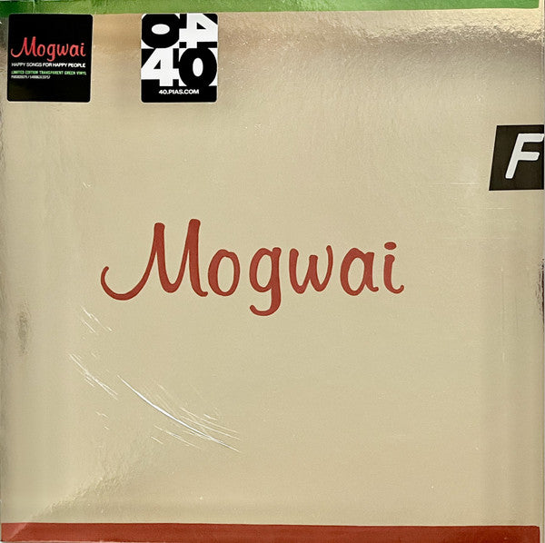 MOGWAI (モグワイ) - Happy Songs For The Happy People (UK  5,000枚限定復刻リマスター再発クリアグリーンヴァイナル LP/NEW)