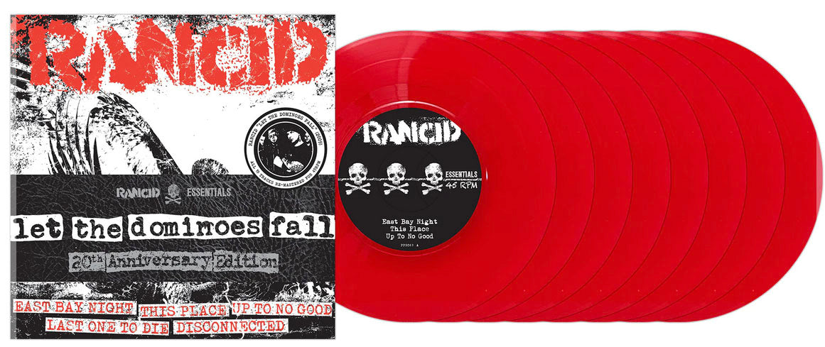 RANCID (ランシド) Let The Dominoes Fall (US 1,000枚限定再発レッドヴァイナル 8x7