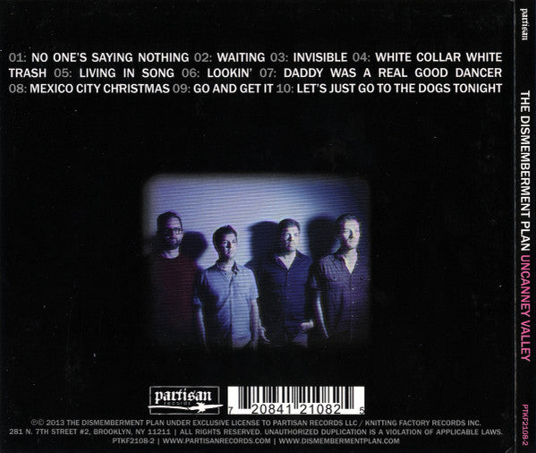 DISMEMBERMENT PLAN, THE (ザ・ディスメンバメント・プラン) - Uncanney Valley (US 限定リリース CD/NEW)