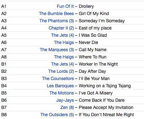 V.A. (60's ガレージパンク名作シリーズコンピ ) - Pebbles Vol.23 (US 限定復刻再発 LP/New)