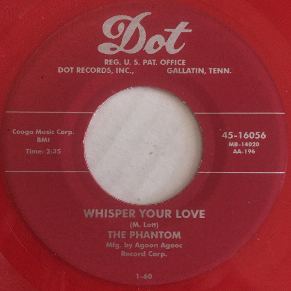PHANTOM, THE (Jerry Lott) (ファントム) - Love Me (EU Ltd.Red Vinyl Reissue 7"+PS/New)