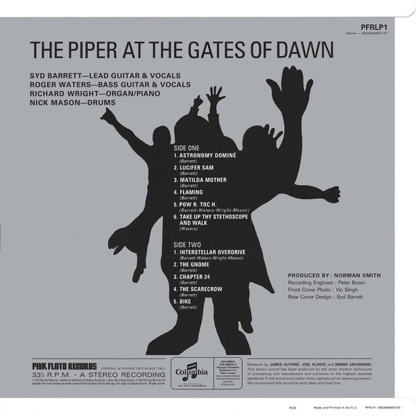 PINK FLOYD (ピンク・フロイド) - The Piper At The Gates Of Dawn (EU 限定復刻リマスター再発180g 「ステレオ」LP/New)
