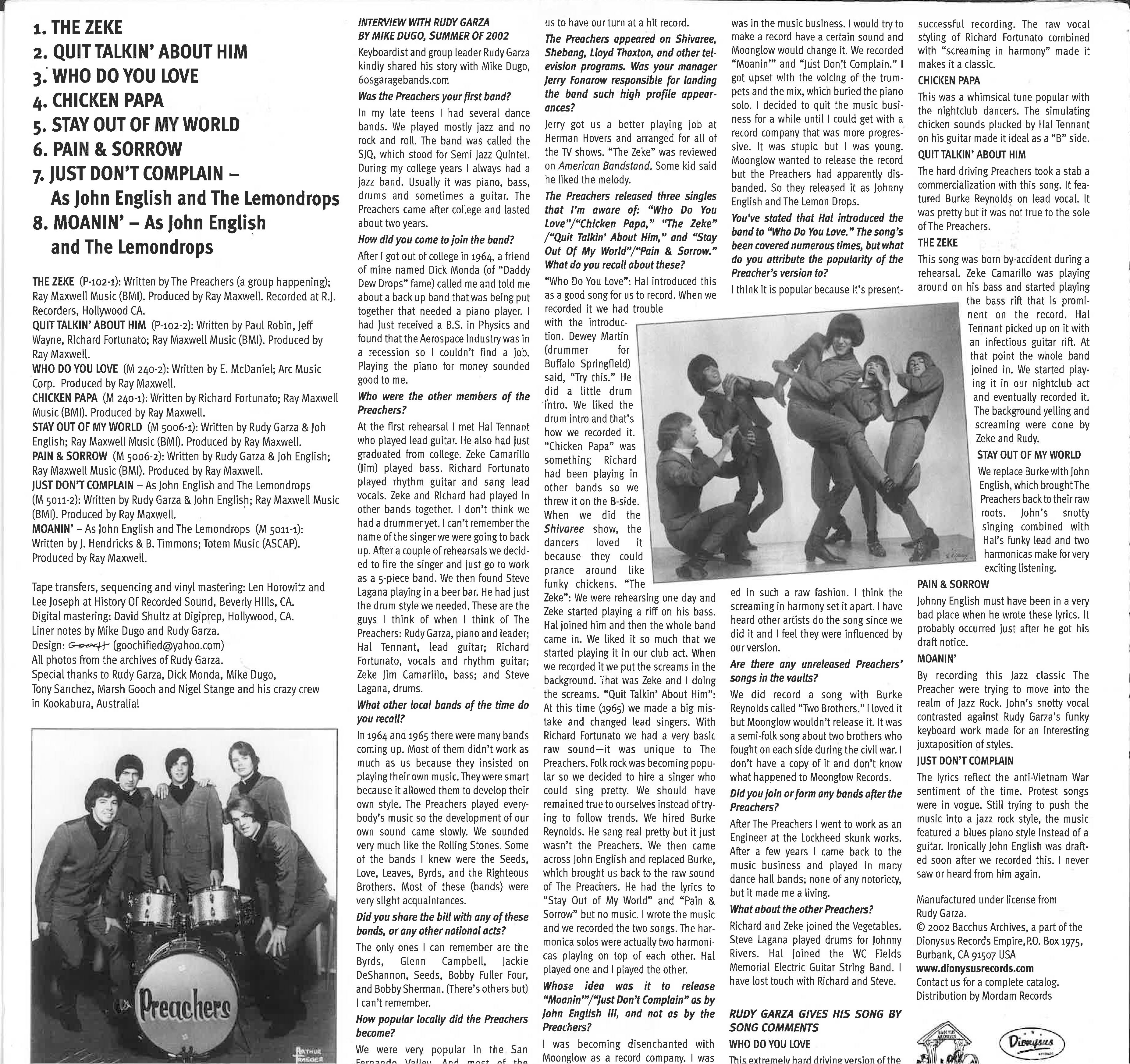 PREACHERS (プリーチャーズ) - Moanin' (US Ltd.Reissue LP/New)