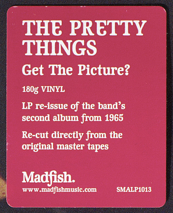 PRETTY THINGS (プリティ・シングス) - Get The Picture? (UK-EU 限定復刻再発180g モノラル LP/New)