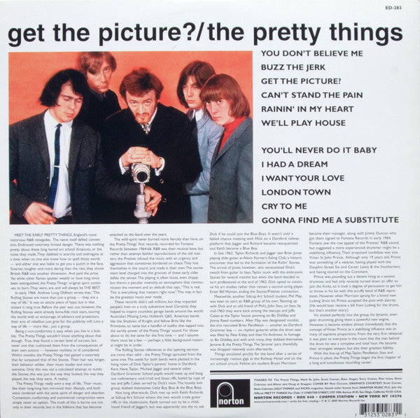 PRETTY THINGS (プリティ・シングス) - Get The Picture? (US Ltd.Reissue LP/New)