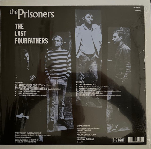 PRISONERS (プリズナーズ) - The Last Fourfathers (UK Ltd.Reissue Blue Vinyl LP/New)