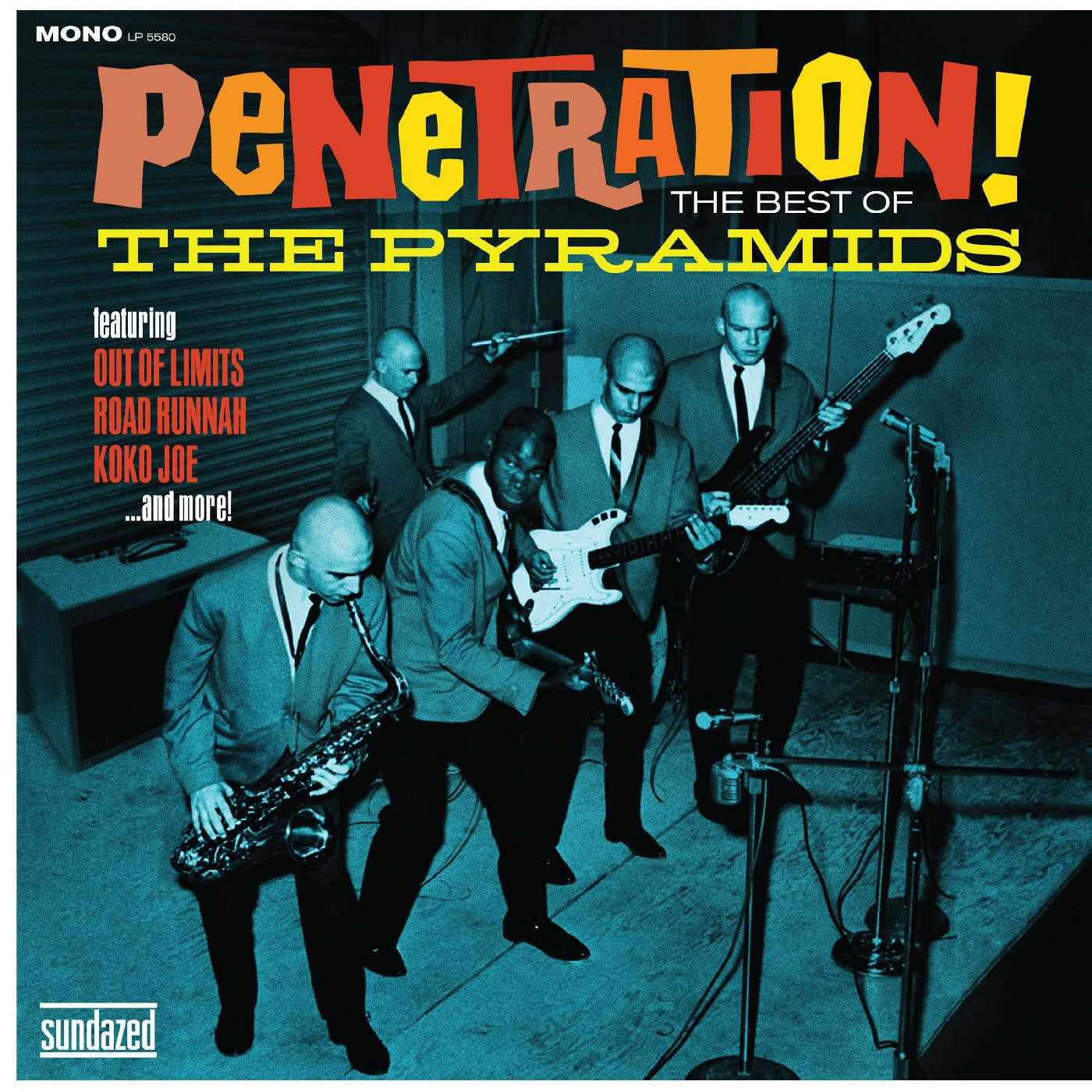 PYRAMIDS (ピラミッズ) - Penetration! The Best of The Pyramids (US Ltd.Turquoise Vinyl LP/ New)