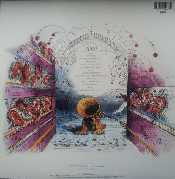 QUEEN (クイーン) - Innuendo (US Ltd.Reissue180g LP/New)