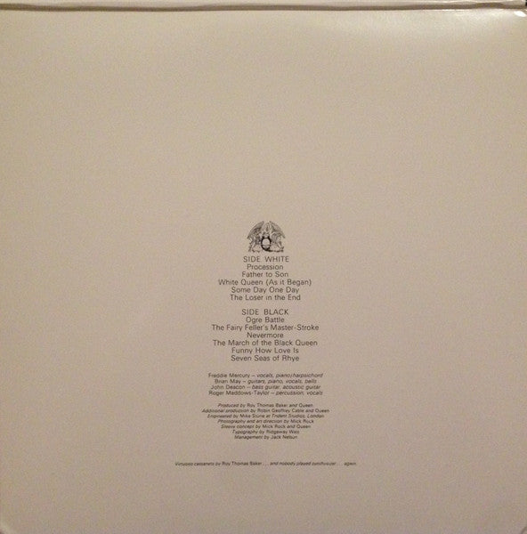 QUEEN (クイーン) - Queen 2 (US Ltd.Reissue180g LP/New)