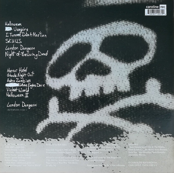 MISFITS (ミスフィッツ) - 12 Hits From Hell : The MSP Sessions August 7, 1980 (EU 限定再発レッドヴァイナル LP / New)