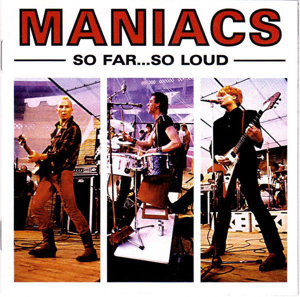 MANIACS (マニアックス) - So Far... So Loud (UK 限定プレス再発 LP / New)