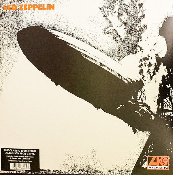 LED ZEPPELIN (レッド・ツェッペリン) - Led Zeppelin 1 (EU 限定復刻リマスター再発 180g LP/ New) '69年デビュー・アルバム