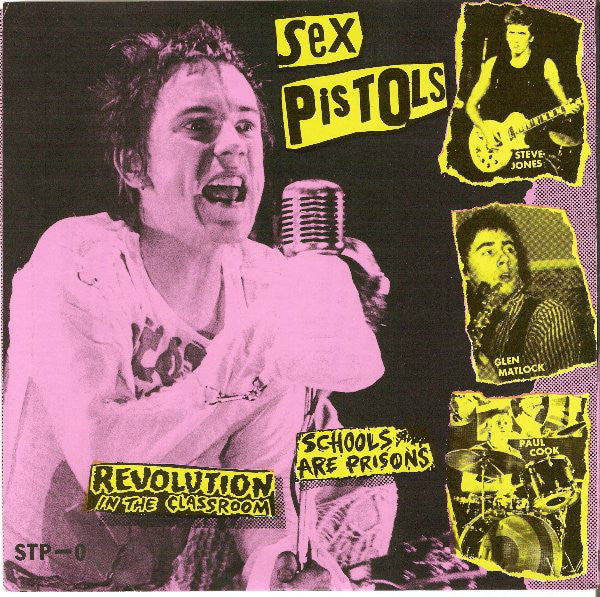 SEX PISTOLS - Revolution In The Classroom (US 限定再発「ピンクヴァイナル」7" / New)