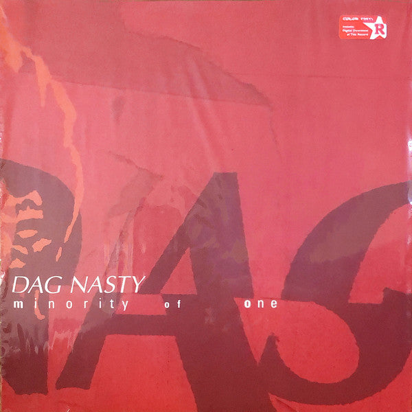 DAG NASTY (ダグ・ナスティー) - Minority Of One (US Ltd.White Vinyl LP / New)