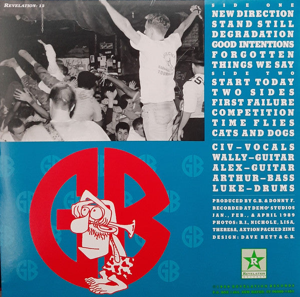 GORILLA BISCUITS (ゴリラ・ビスケッツ) - Start Today (US 3,000枚限定再発「グリーンヴァイナル」 LP / New)