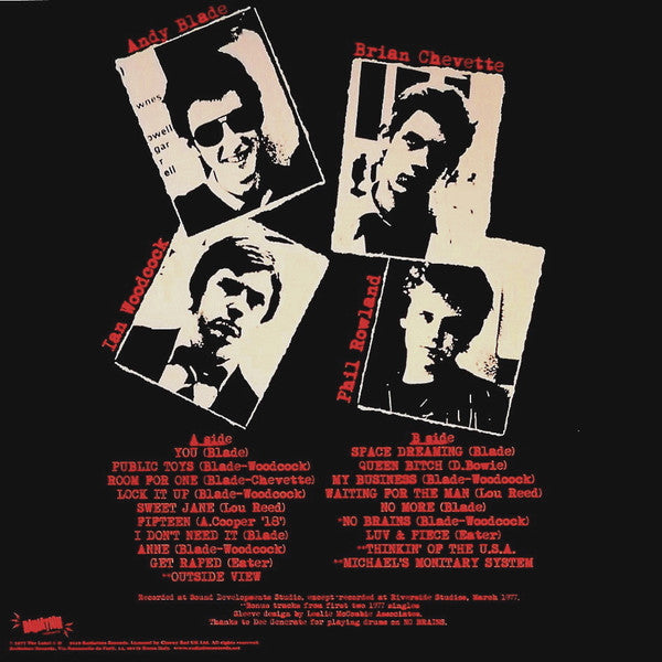 EATER (イーター) - The Album (Italy 500枚限定再発レッドヴァイナル LP/New)