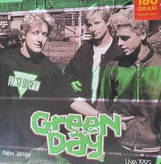 GREEN DAY (グリーン・デイ) - Live In New Jersey 1992 (EU 限定再発ホワイトヴァイナル 180g LP/ New)