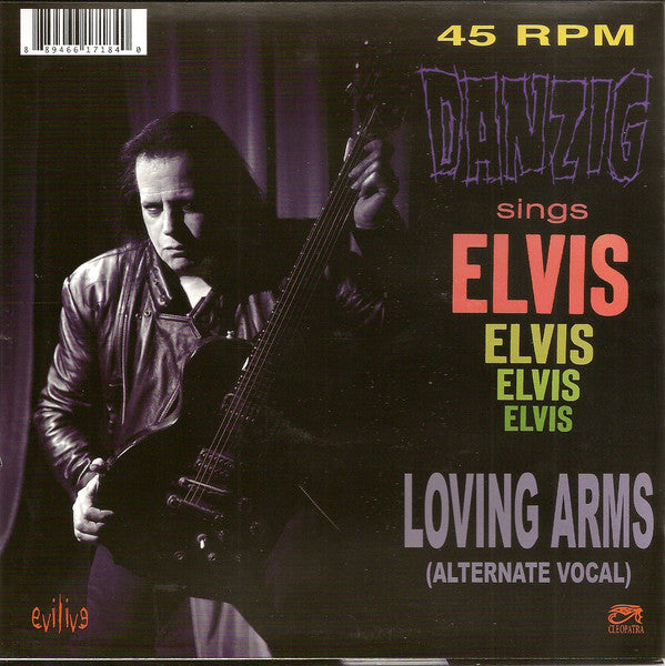 DANZIG (ダンジグ) - Always On My Mind (US Ltd.Pink Vinyl 7" / New)