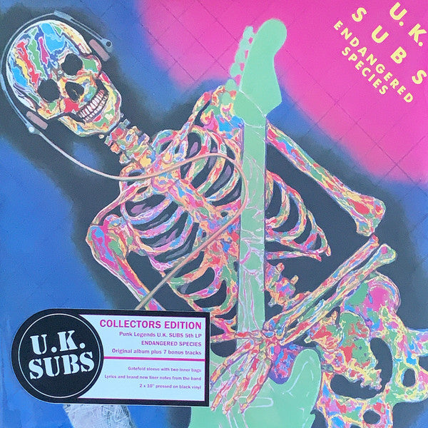 U.K. SUBS (U.K. サブス) - Endangered Species (EU 限定再発 2x10"/ New)
