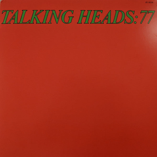 TALKING HEADS (トーキング・ヘッズ) - Talking Heads: 77 (EU 限定プレス再発 LP / New)