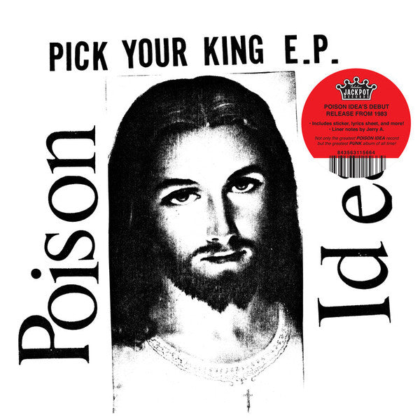 POISON IDEA (ポイズン・アイデア) - Pick Your King E.P. (US Ltd.Reissue 12