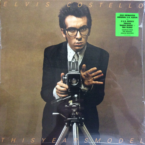 ELVIS COSTELLO & The Attractions (エルヴィス・コステロ & ジ・アトラクションズ) - This Years Model (EU 限定プレス再発 LP/ New)