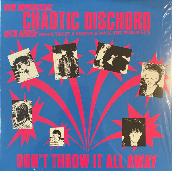 CHAOTIC DISCHORD (カオティック・ディスコード) - Don't Throw It All Away Plus Singles (US 750 Limited Reissue LP / New)