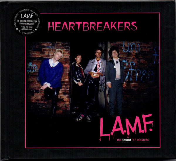 JOHNNY THUNDERS AND THE HEARTBREAKERS (ジョニー・サンダース & ザ・ハートブレイカーズ) - L.A.M.F. - The Found '77 Masters + Demos (UK Ltd.2xCD Digibook / New)