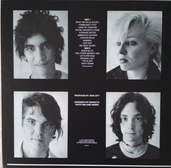 GERMS (ジャームス) - (GI) (EU 限定リプロ再発「ブラックヴァイナル」 LP/New) '79年唯一アルバム!