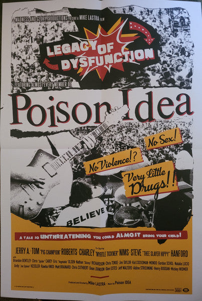 POISON IDEA (ポイズン・アイデア) - Legacy Of Dysfunction (US '22 Ltd.Reissue New )