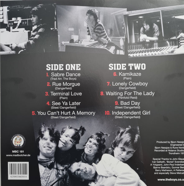 BOYS, THE (ザ・ボーイズ) - To Hell With The Boys : The Original Mix (German 限定プレス再発 LP/ New) 3rdアルバムの「オリジナルミックス」バージョン !