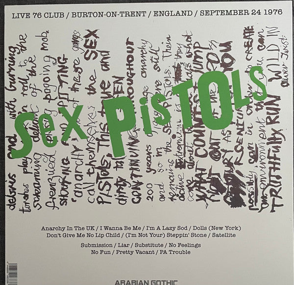 SEX PISTOLS (セックス・ピストルズ) - Rotten Razored (EU 限定再発ホワイトヴァイナル LP/ New)