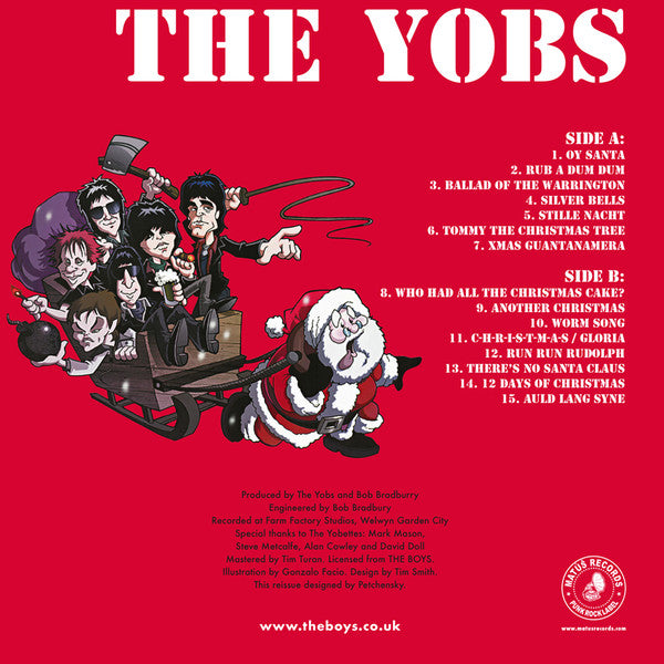 YOBS, THE (ザ・ヨブス) - The Worst Of The Yobs (German 350枚限定再発「ホワイトヴァイナル」 LP/ New) '01年再録音ベスト !