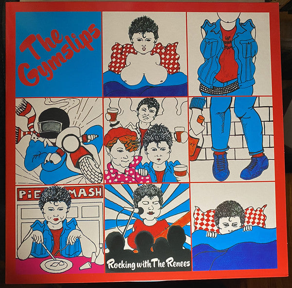 GYMSLIPS, THE (ザ・ジムスリップス) - Rocking With The Renees (UK 限定再発ブルー&レッドヴァイナルLP+ホワイトヴァイナル 7"/ New)