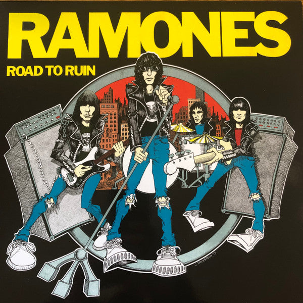 RAMONES (ラモーンズ) - Road To Ruin (German 限定リプロ 再発 LP / New) '78年 4thアルバム!