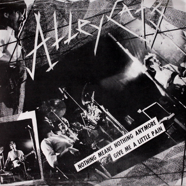 ALLEY CATS (アレイ・キャッツ) - Nothing Means Nothing Anymore (US Ltd.Reissue Red Vinyl 7" / New)